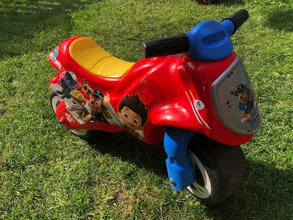 paw patrol motorbike
